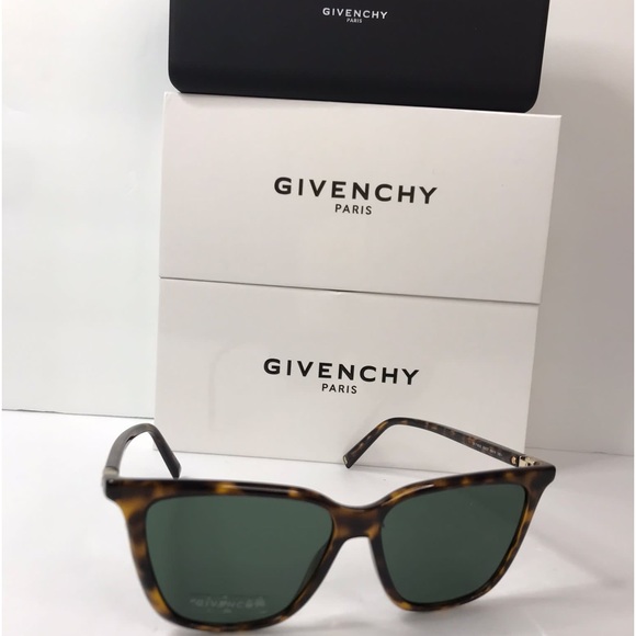 Authentic GIVENCHY GV7160/S 086QT DARK HAVANA GREEN CAT EYE SUNGLASSES. 55mm - Picture 10 of 15